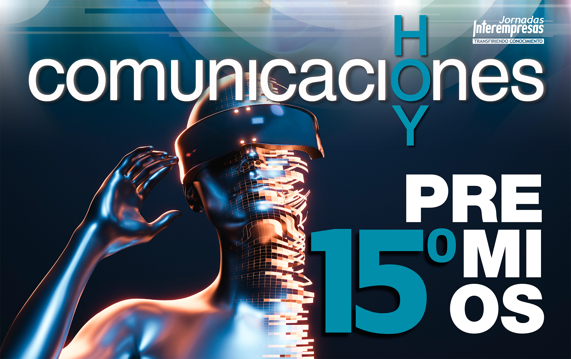 cartel de Gala de entrega de los 15º Premios Comunicaciones Hoy (2023)