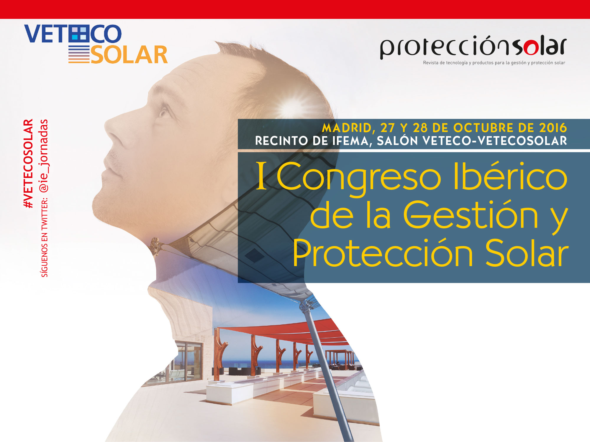 cartel de I Congreso Ibérico de la Gestión y Protección Solar