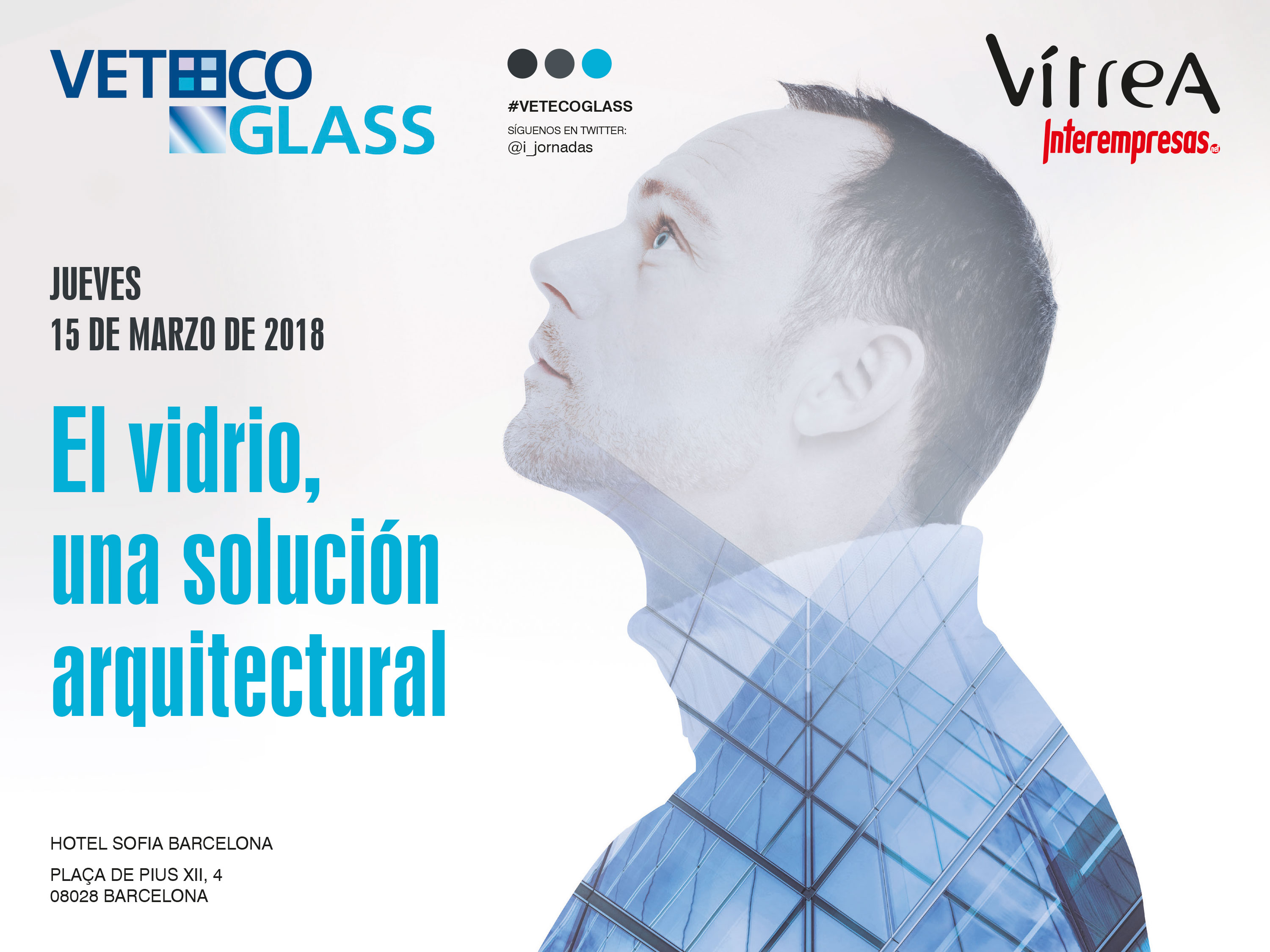 cartel de Jornada Veteco Glass Barcelona 2018
